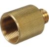 Brass 3/8" M to 5/8" F screw adaptor の画像