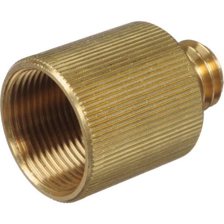 Bild von Brass 3/8" M to 5/8" F screw adaptor