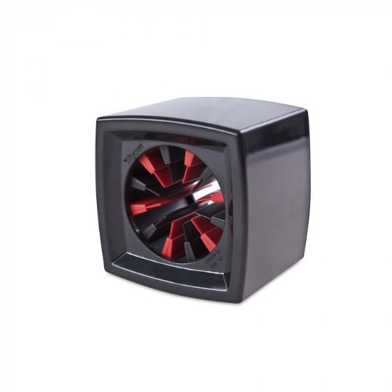 20 x Single Square Black Mic Flag