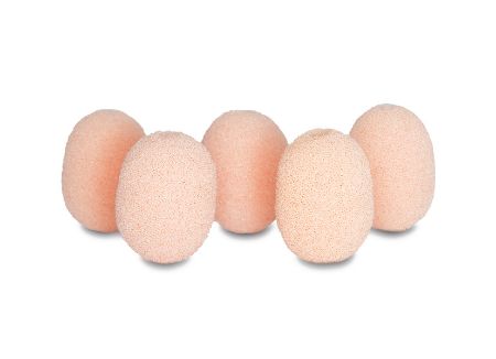 Immagine di Lavalier Foams Beige (10 packs of 5)