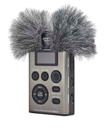 Imagen de Marantz PMD620 /Tascam DR-1 Mini Windjammer
