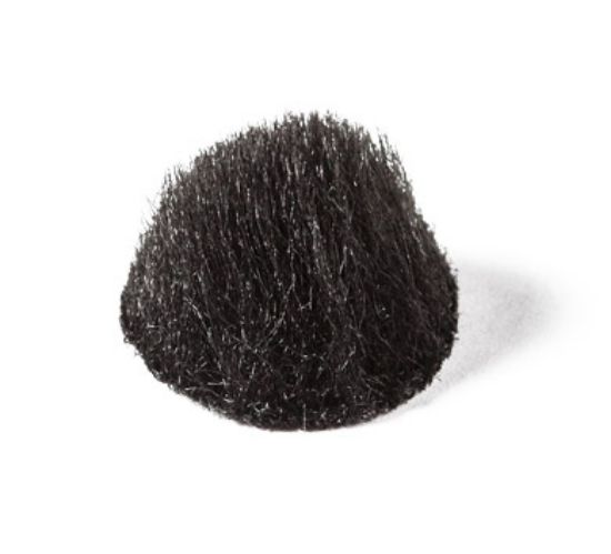 Overcovers Adv. Fur Discs Only, Black (Bag of 100)