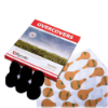 Picture of Overcovers, Black - 6 Black fur discs/30 Stickies Original