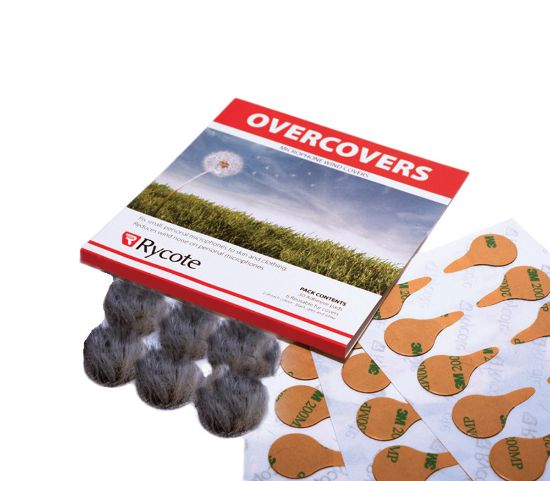 Overcovers, Grey - 6 Grey fur discs/30 Stickies Original