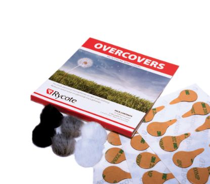 Picture of Overcovers, Mix Colours - 6 fur discs (mixed)/30 Stickies Original