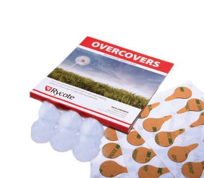 Imagen de Overcovers, White - 6 White fur discs/30 Stickies Original
